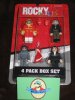 Rocky Balboa Minimates 4 Pack Box Set Adrian Art Asylum